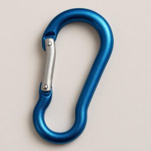 Lightweight Aluminum Climbing Carabiner for Keychains and Gear Loops