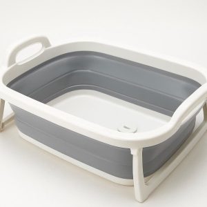 Collapsible Silicone Pet Wash Tub for Dogs and Cats Bath Time